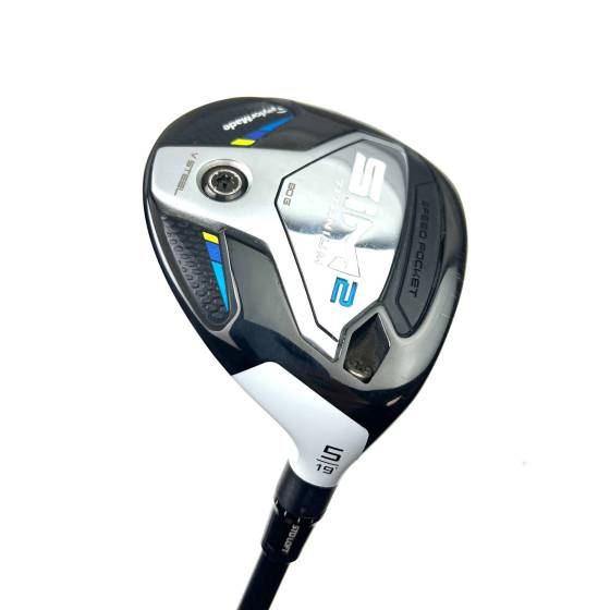 Taylormade SIM2 Titanium 5 Wood / 19 Degree / Tensei Blue AV Series 65 Regular Flex