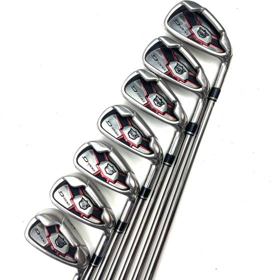 Wilson D200 Irons / 5-SW / UST Mamiya Elements Chrome Regular Flex
