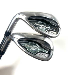 Left Handed Callaway XR Steelhead Irons / 7-SW+AW / XP95 ST15 Regular Flex