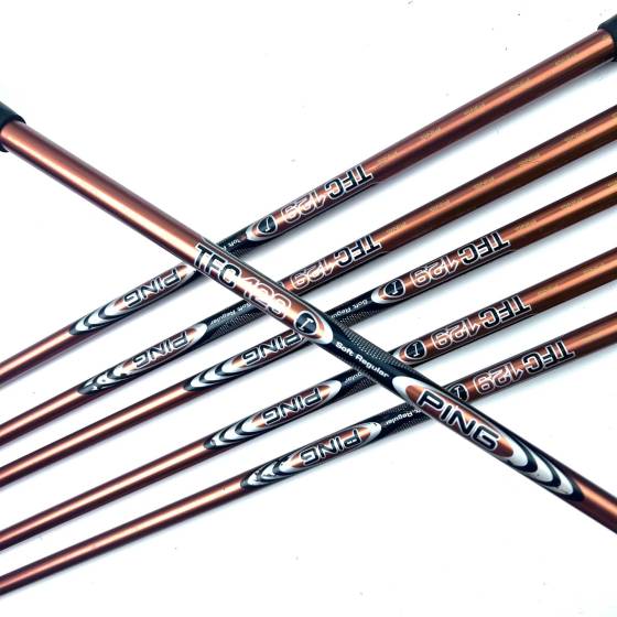 Left Handed Ping G10 Irons / 6-SW / TFC 129 Senior Flex