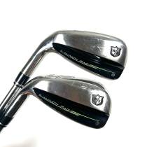 Left Handed Wilson Launch Pad Irons / 5-PW / KBS MAX Ultralite Regular Flex
