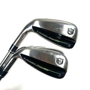Left Handed Wilson Launch Pad Irons / 5-PW / KBS MAX Ultralite Regular Flex