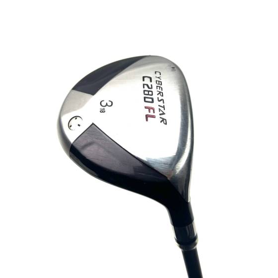 Yonex Cyberstar C280 3 Wood / 18 Degree / Yonex CFS H5 60 Ladies Flex