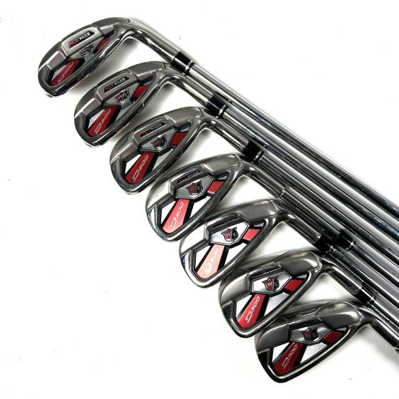 Wilson Staff D300 Irons / 5-PW + GW / KBS 80 Regular Flex