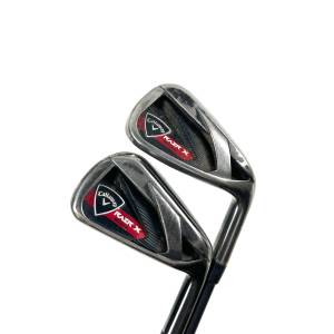 Callaway RAZR X Black Irons / 5-SW / Callaway Regular Flex