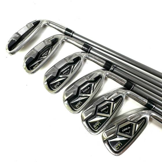 Orka GS5 CTI Irons / 6-SW / Aldalite 65 Senior Flex