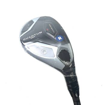 New Callaway Quantum Max 4 Hybrid / 21 Degree / Denali Frost 60 Regular Flex
