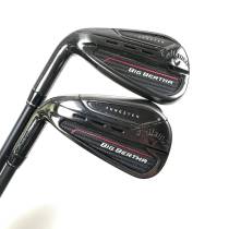 Left Handed Callaway Big Bertha 2023 Irons / 6-PW+AW / Cypher 50 Senior Flex