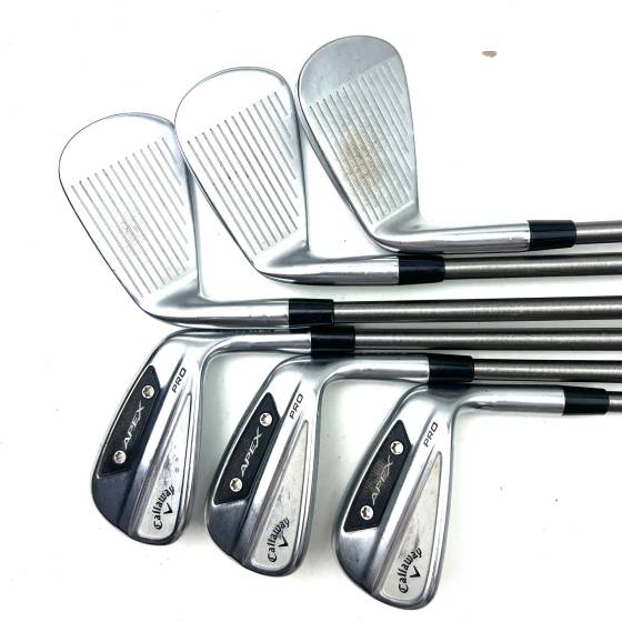 Callaway Apex Pro 24 Irons / 5-PW / Steelfiber i95 Stiff Flex