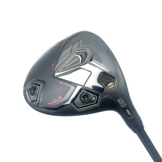 Cobra Darkspeed Max 5 Wood / 18.5 Degree / Linq Red 5F3 Regular Flex