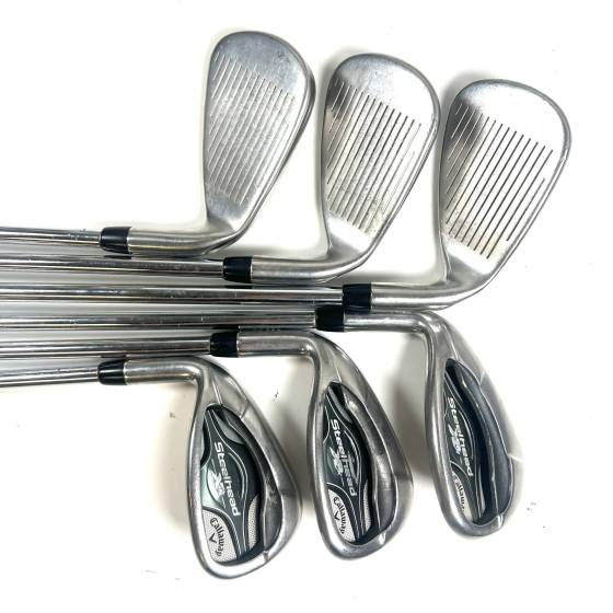 Left Handed Callaway XR Steelhead Irons / 7-SW+AW / XP95 ST15 Regular Flex
