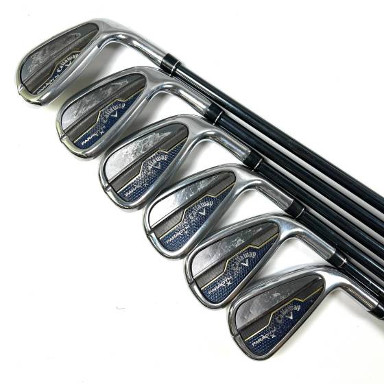 Callaway Paradym X Irons / 5-PW / Recoil Dart 75 Regular Flex