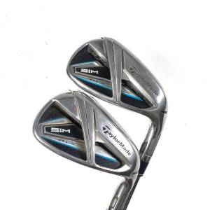 Taylormade SIM Max Irons / 5-PW + AW / KBS Max 85 Regular Flex