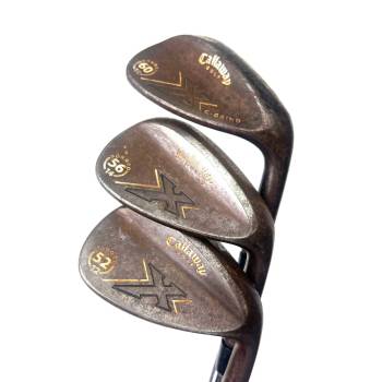 Callaway X Forged Wedge Set / 52, 56, 60 Degree / Dynamic Gold R300 Regular Flex