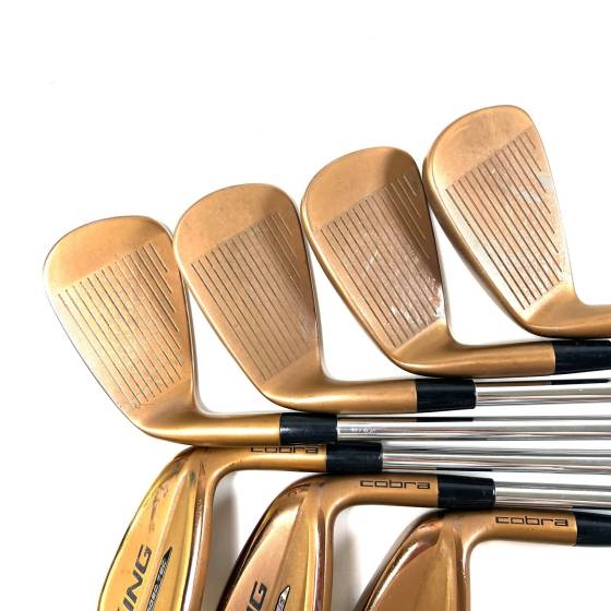 Cobra King Forged Tec 2020 Irons / 4-PW / KBS $-Taper Lite Stiff Flex