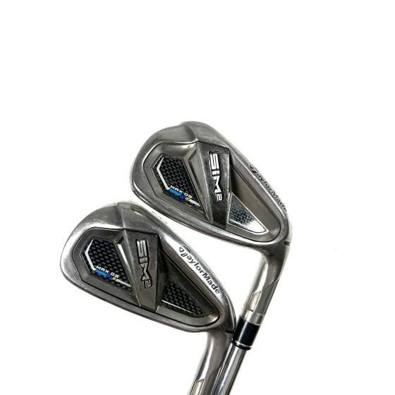 Taylormade SIM 2 Max OS Irons / 4-SW + AW / KBS Max Regular Flex
