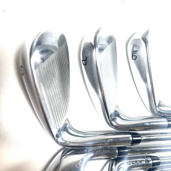 Cobra F9 Irons / 5-SW / KBS Tour 90 Regular Flex