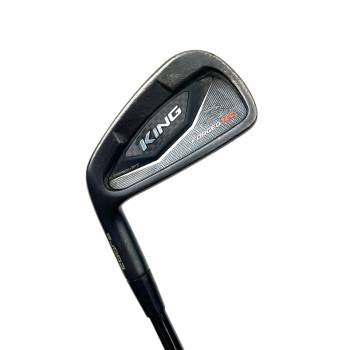 Left Handed Cobra King Forged Tec Black 2018 5 Iron / 23 Degree / KBS $-Taper 130 X-Stiff Flex