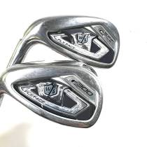 Left Handed Wilson C300 Irons / 4-PW / KBS Tour 90 Regular Flex