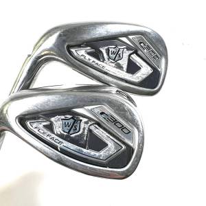 Left Handed Wilson C300 Irons / 4-PW / KBS Tour 90 Regular Flex