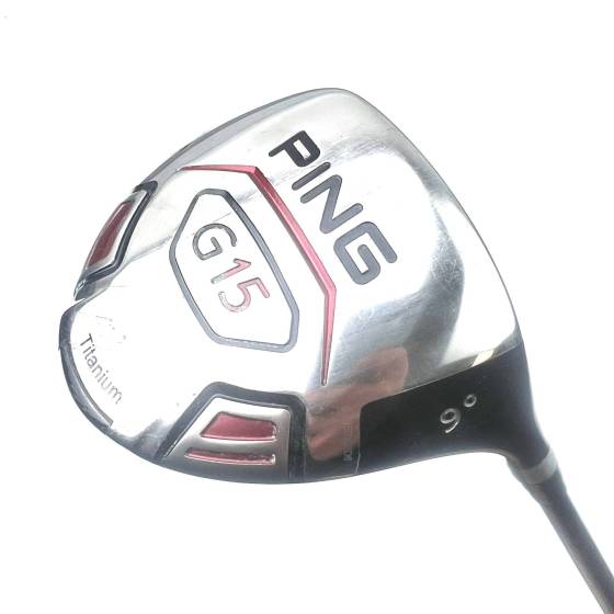 Ping G15 Driver / 9 Degree / Aldila Serano 60 Stiff Flex