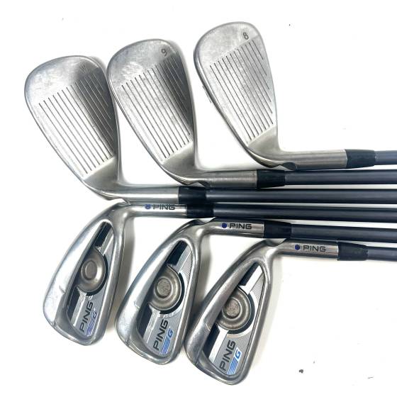 Ping G Series Irons / 5-PW / Ping CFS 65 Senior Flex