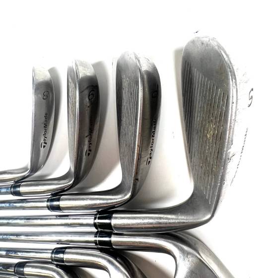 Left Handed Taylormade 200 Irons / 4-SW / Taylormade Lite Regular Flex