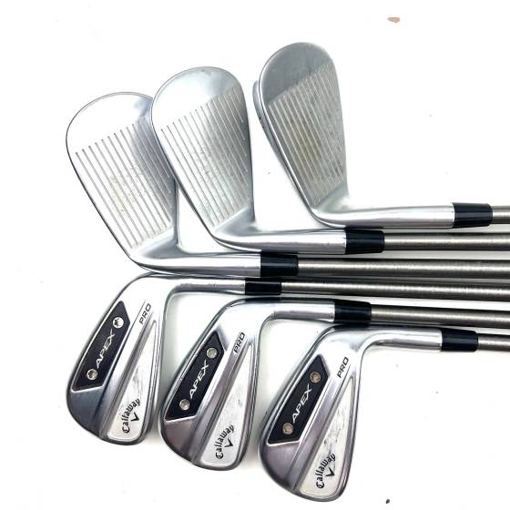 Callaway Apex Pro 24 Irons / 5-PW / Steelfiber i95 Stiff Flex