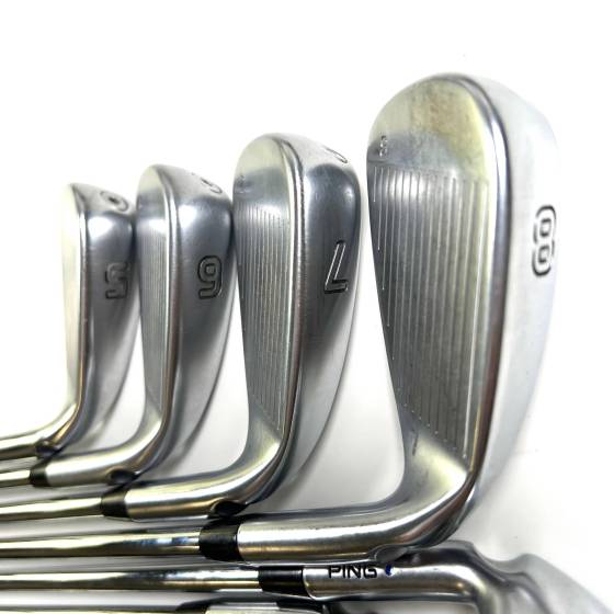 Left Handed Ping G410 Irons / 5-PW+UW / AWT 2.0 Regular Flex