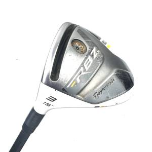 Left Handed Taylormade RBZ Stage 2 3 Wood / 15 Degree / Rocketfuel 60 Regular Flex