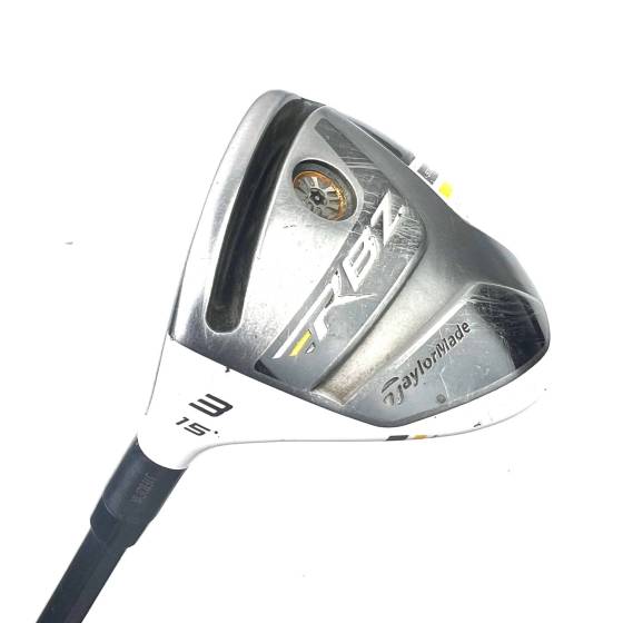 Left Handed Taylormade RBZ Stage 2 3 Wood / 15 Degree / Rocketfuel 60 Regular Flex