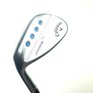 Left Handed Callaway Jaws Full Toe Lob Wedge / 60 Degree / True Temper Dynmaic Gold Stiff Flex