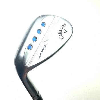 Left Handed Callaway Jaws Full Toe Lob Wedge / 60 Degree / True Temper Dynmaic Gold Stiff Flex