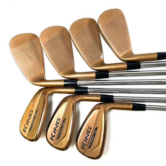 Cobra King Forged Tec 2020 Irons / 4-PW / KBS $-Taper Lite Stiff Flex