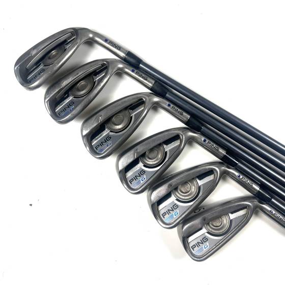 Ping G Series Irons / 5-PW / Ping CFS 65 Senior Flex