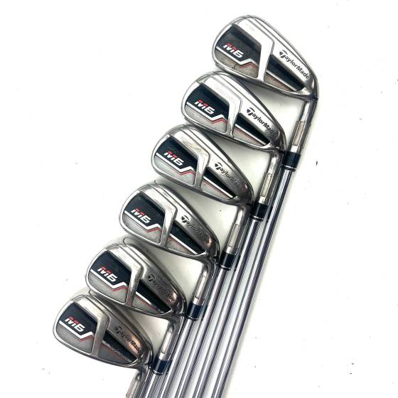 Taylormade M6 Irons / 5-PW / KBS Max 85 Regular Flex