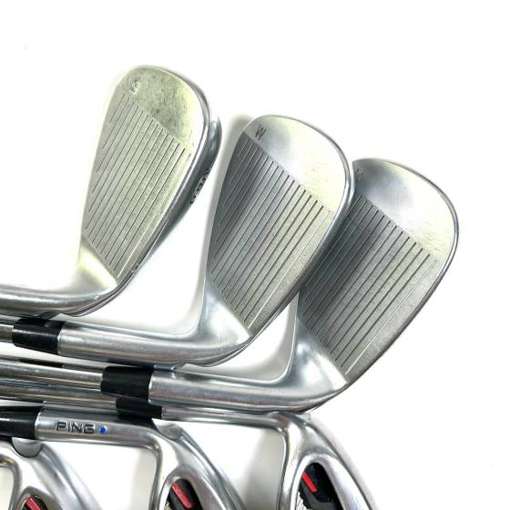 Left Handed Ping G410 Irons / 5-PW+UW / AWT 2.0 Regular Flex