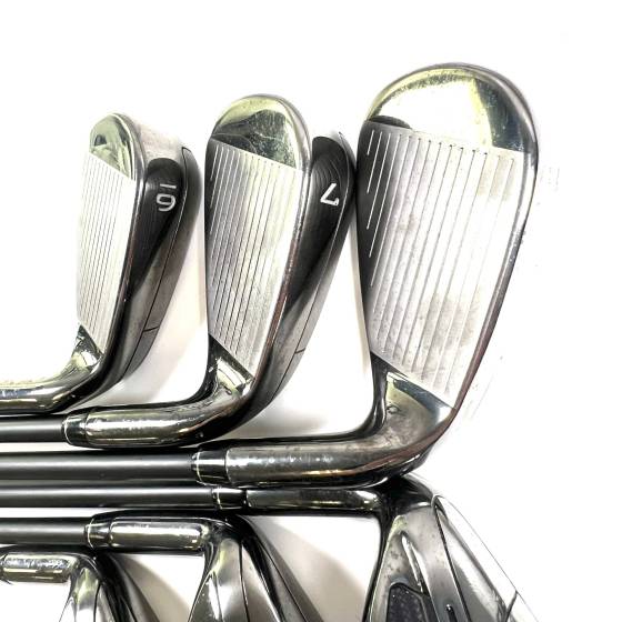 Left Handed Callaway Big Bertha 2023 Irons / 6-PW+AW / Cypher 50 Senior Flex