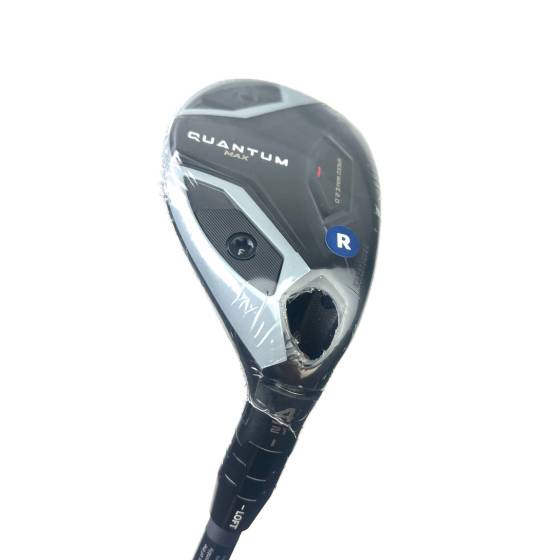 New Callaway Quantum Max 4 Hybrid / 21 Degree / Denali Frost 60 Regular Flex
