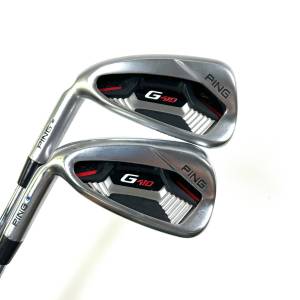 Left Handed Ping G410 Irons / 5-PW+UW / AWT 2.0 Regular Flex