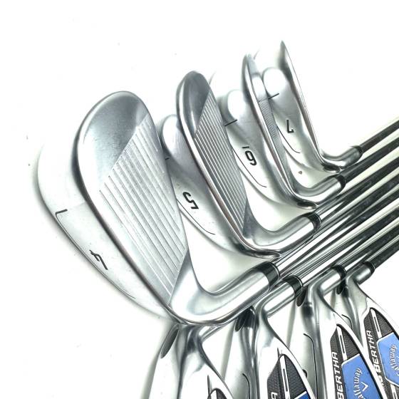 Callaway Big Berth B21 Iron Set / 4-SW / KBS Max CT80 Regular Flex