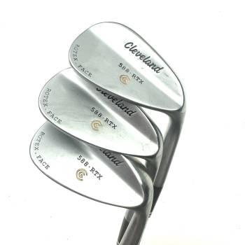 Cleveland 588 RTX Wedge Set / 50, 56, 60 Degree / Dynamic Gold Wedge Flex