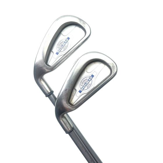 Left Handed Callaway Steelhead X-14 Irons / 3-SW / Steelhead X14 Regular Flex