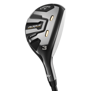 Used Callaway Rogue ST Hybrid Max model head on transparent background