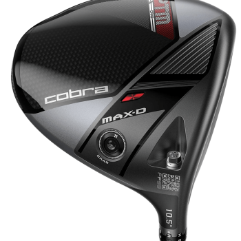 Used Cobra OPTM Driver Max D model head on transparent background