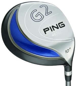 Used Ping G2 Driver Head On transparent background