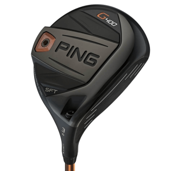Used Ping G400 Fairway Woods SFT model on transparent background