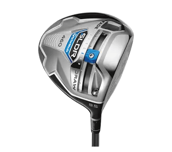 Used Taylormade SLDR Driver head on transparent background