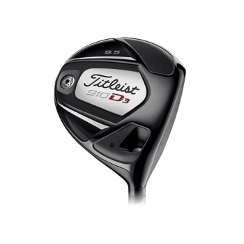 Used Titleist 910 D3 Driver head on transparent background
