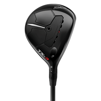 Used Titleist TSR Fairway Woods TSR3 model on transparent background